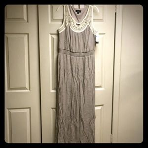 Agb maxi linen dress